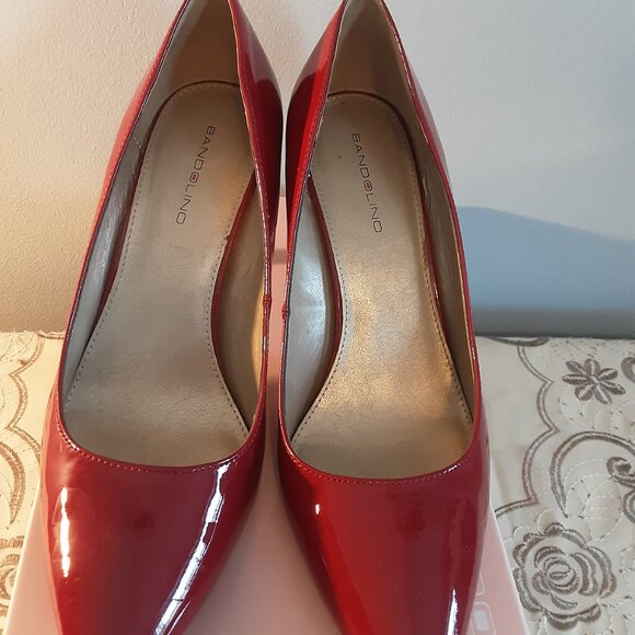 BANDOLINO  RED PUMP - Picture 9 of 9